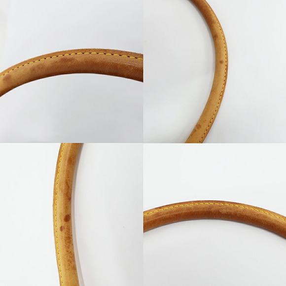 Louis Vuitton Looping MM Shoulder Bag Top Handle Brown Leather - Picture 9 of 10